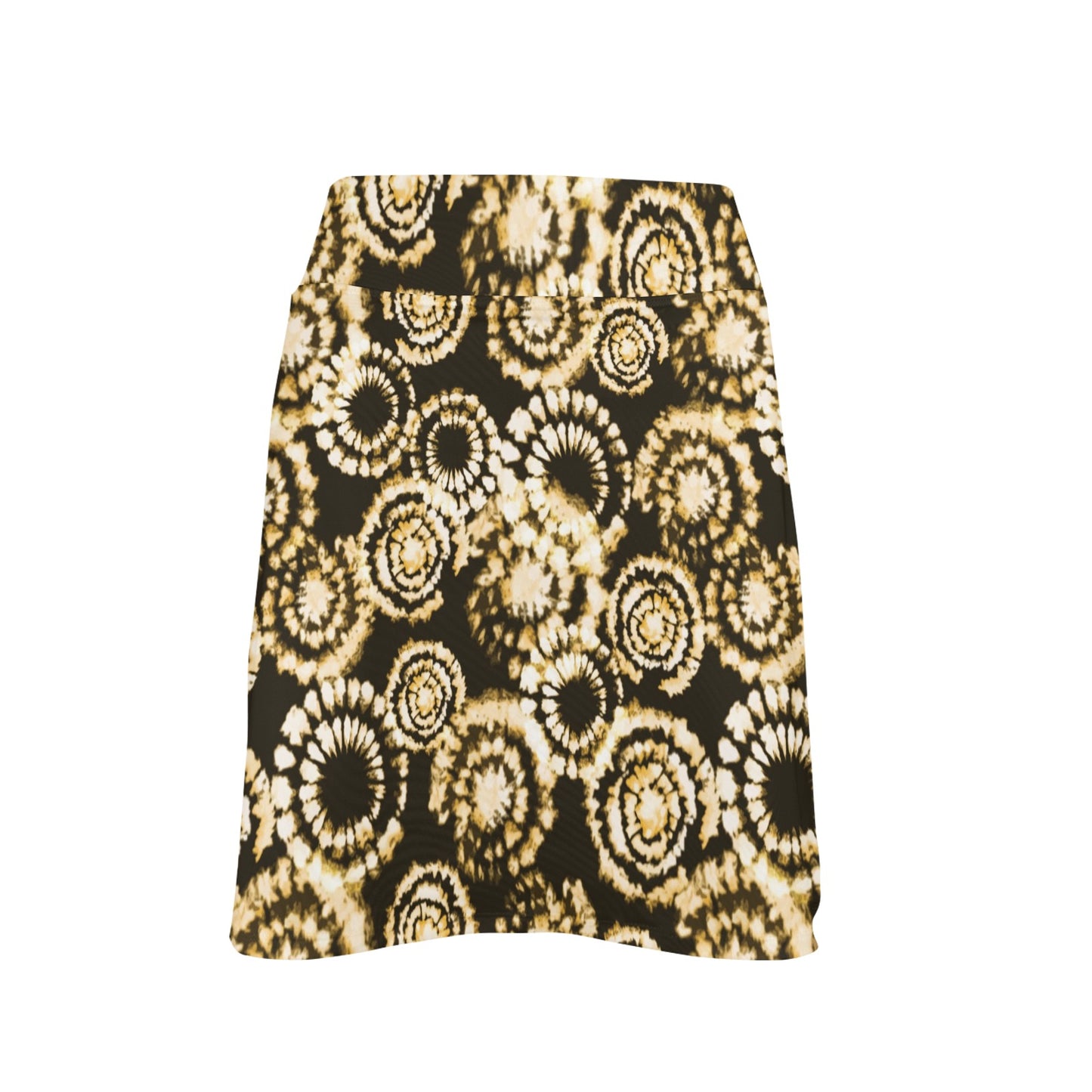 Tie Dye Print Design LKS307 17" Golf & Pickleball Skort with Pockets