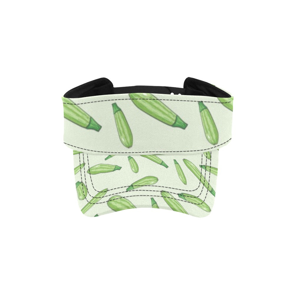 Zucchini Print Design LKS302 Unisex Sun Visor