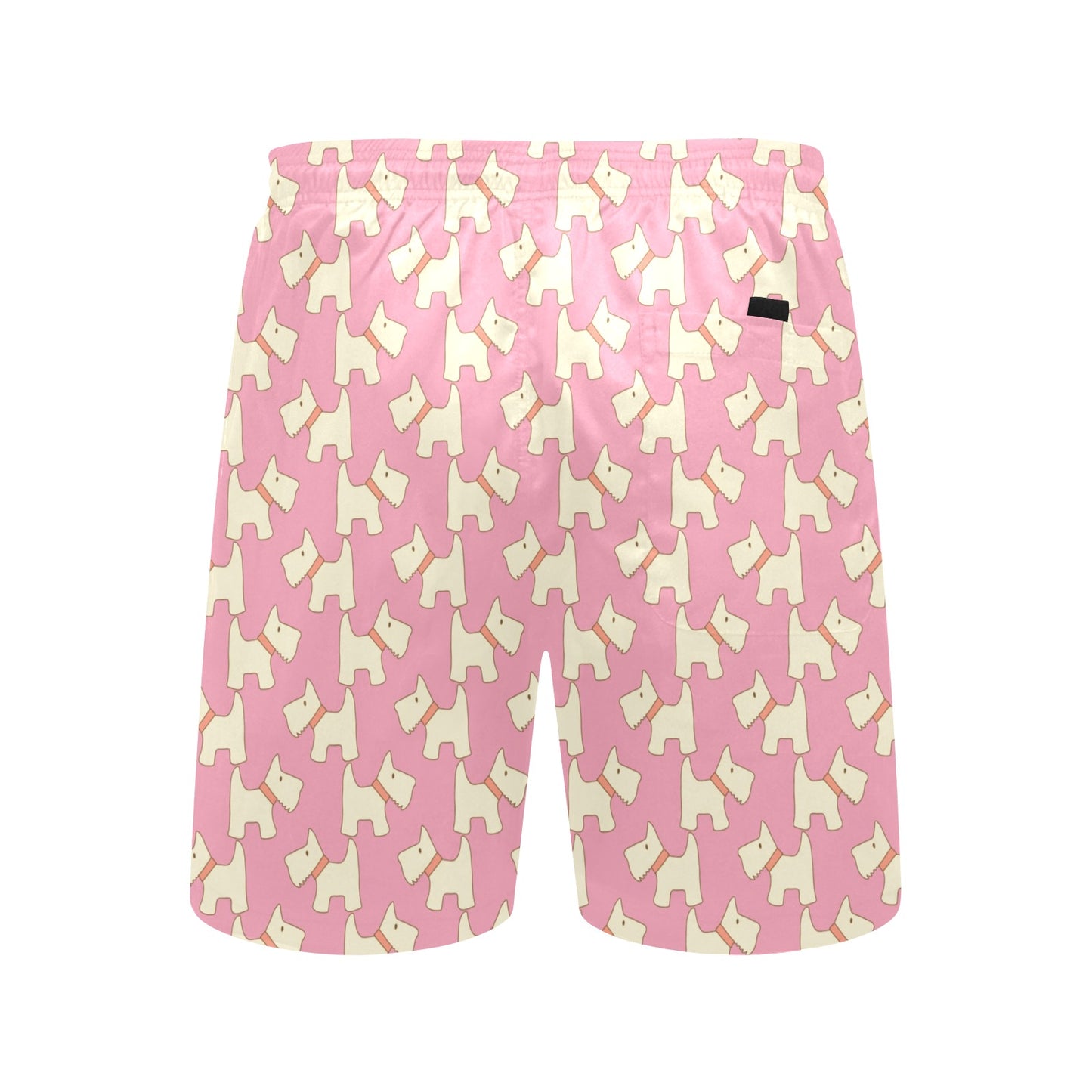 Scottish Terriers Print Design LKS306 Men's Swim Trunks Beach Shorts