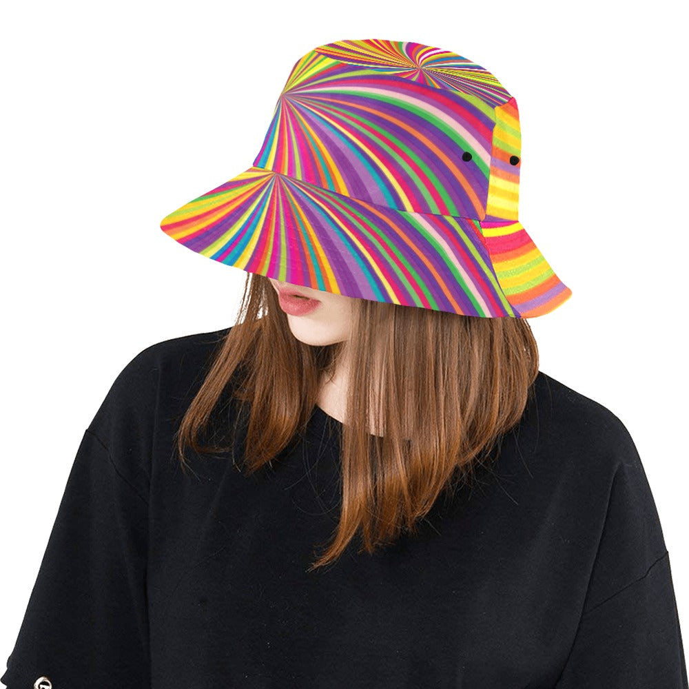 Vortex Print Design LKS301 Unisex Bucket Hat