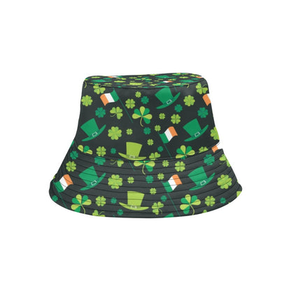 Shamrock Saint Patrick's Day Print Design LKS304 Unisex Bucket Hat