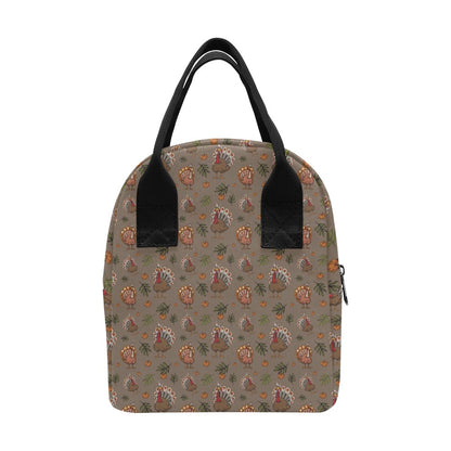 Thanksgiving Print Design LKS306 Insulated Lunch Bag