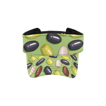 Olive Print Design LKS301 Unisex Sun Visor