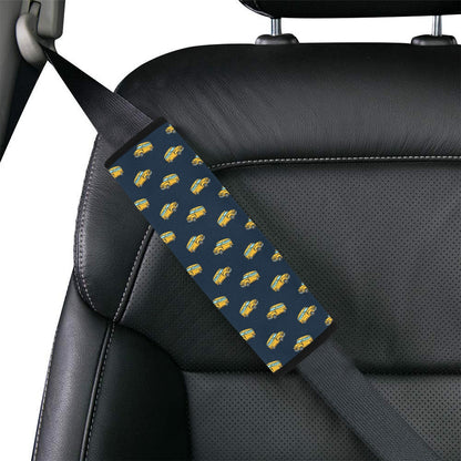 School Bus Print Design LKS304 Car Seat Belt Cover