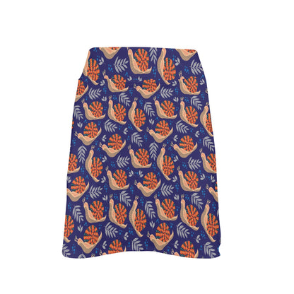 Snail Print Design LKS401 17" Golf & Pickleball Skort with Pockets