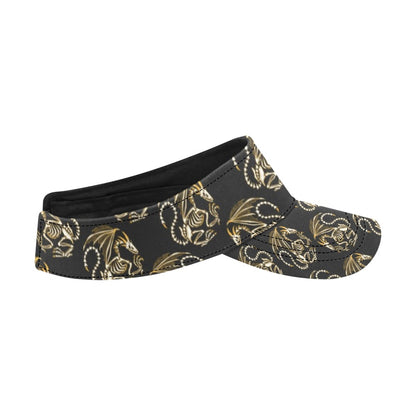Skeleton Dragon Print Design LKS306 Unisex Sun Visor