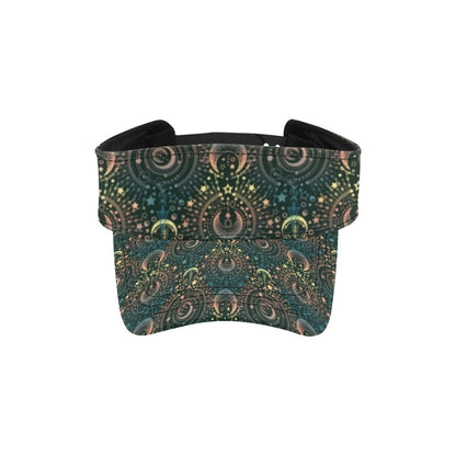 Sun Moon Print Design LKS307 Unisex Sun Visor
