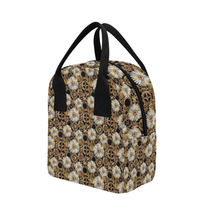 Steampunk Print Design LKS305 Insulated Lunch Bag