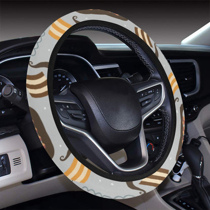 Vikings Print Design LKS308 Steering Wheel Cover with Elastic Edge