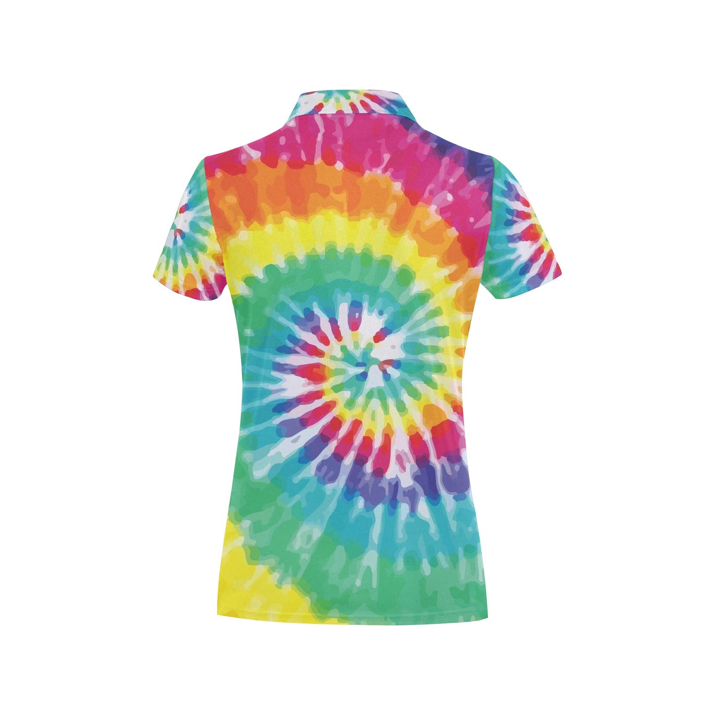 Tie Dye Women's Polo Shirt
