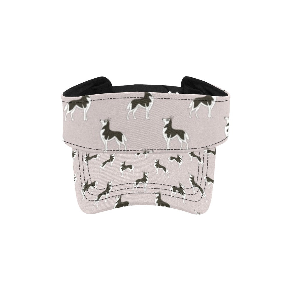 Siberian Huskies Print Design LKS301 Unisex Sun Visor