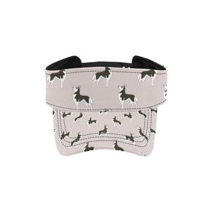 Siberian Huskies Print Design LKS301 Unisex Sun Visor