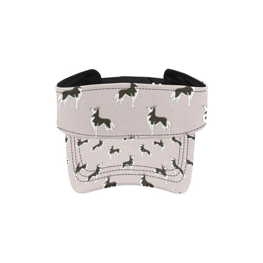 Siberian Huskies Print Design LKS301 Unisex Sun Visor