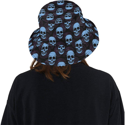 Skull Print Design LKS3012 Unisex Bucket Hat