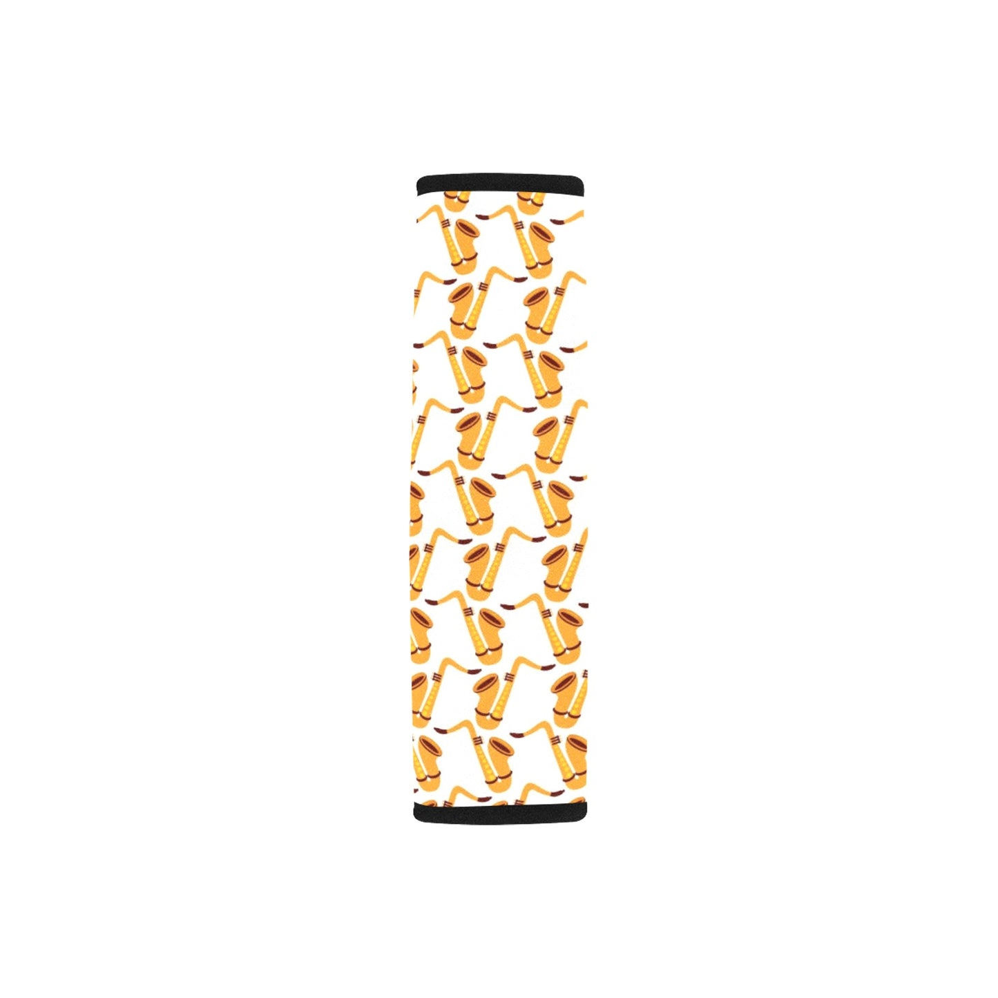 Saxophone Print Design LKS404 Car Seat Belt Cover