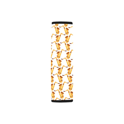 Saxophone Print Design LKS404 Car Seat Belt Cover