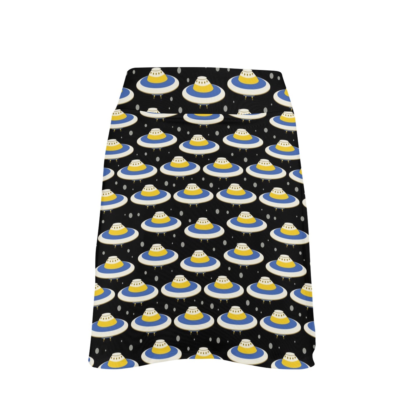 UFO Print Design LKS303 17" Golf & Pickleball Skort with Pockets