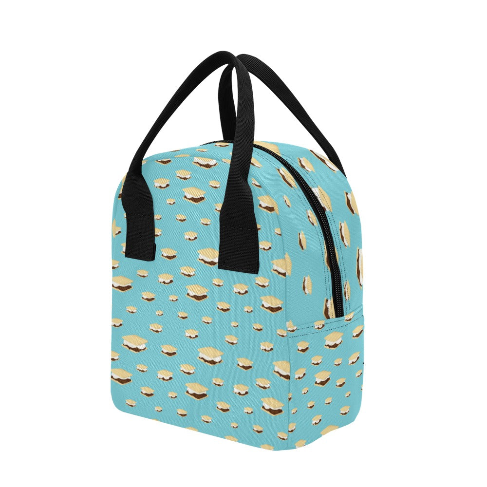 S_Mores Print Design LKS302 Insulated Lunch Bag