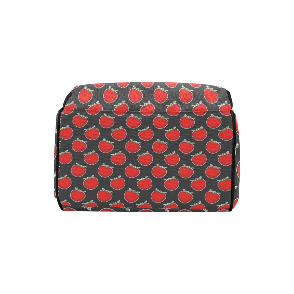 Tomato Print Design LKS306 Diaper Bag Backpack