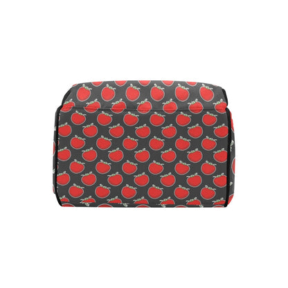 Tomato Print Design LKS306 Diaper Bag Backpack