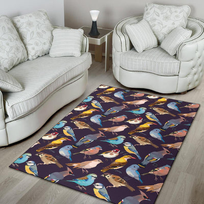 Bird Cute Print Pattern Area Rugs-JTAMIGO.COM