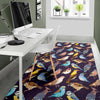 Bird Cute Print Pattern Area Rugs-JTAMIGO.COM