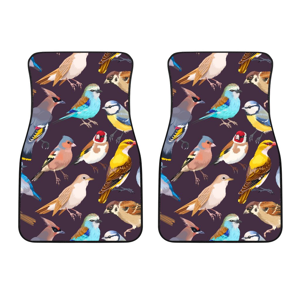 Bird Cute Print Pattern Car Floor Mats