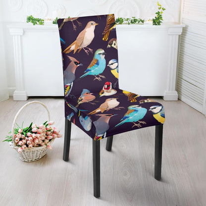 Bird Cute Print Pattern Dinning Chair Slipper-JTAMIGO.COM