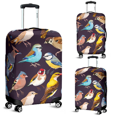 Bird Cute Print Pattern Luggage Cover Protector