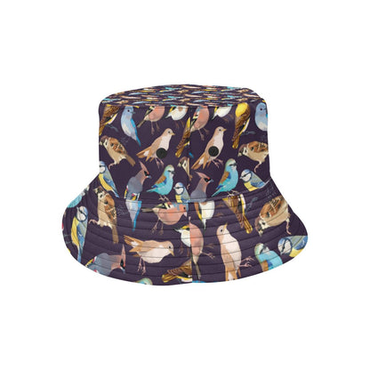 Bird Cute Print Pattern Unisex Bucket Hat