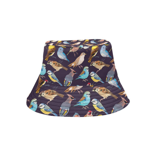 Bird Cute Print Pattern Unisex Bucket Hat
