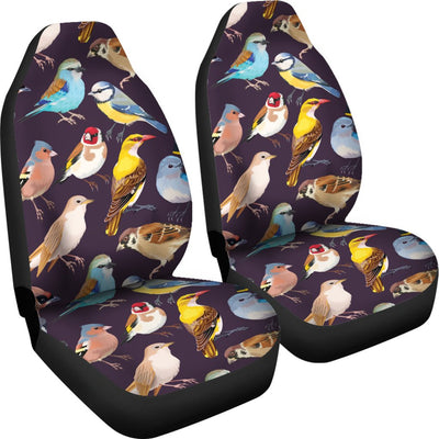 Bird Cute Print Pattern Universal Fit Car Seat Covers