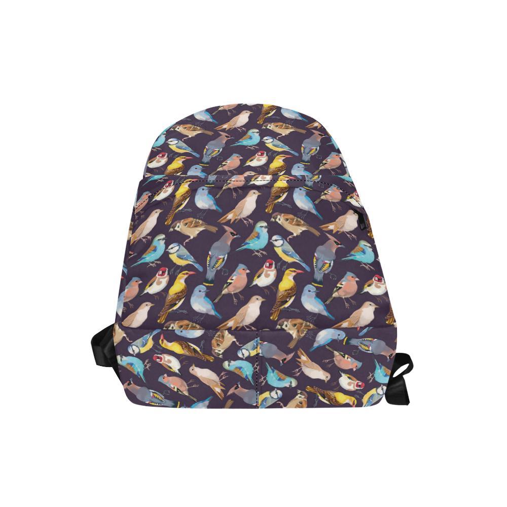 Bird Cute Print Pattern Waterproof Backpack-JTAMIGO.COM