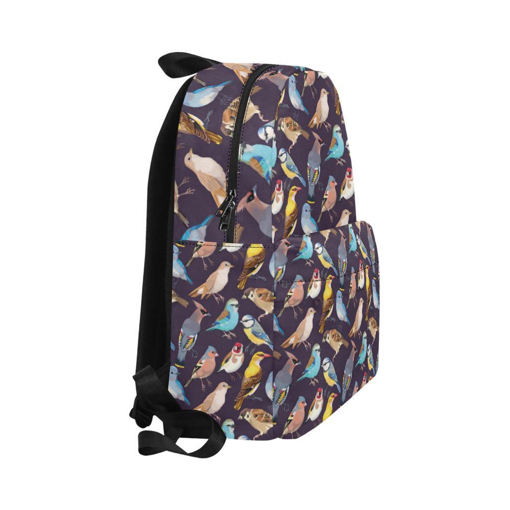 Bird Cute Print Pattern Waterproof Backpack-JTAMIGO.COM