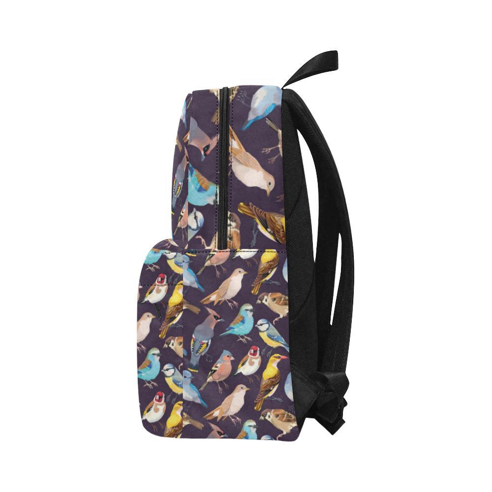Bird Cute Print Pattern Waterproof Backpack-JTAMIGO.COM