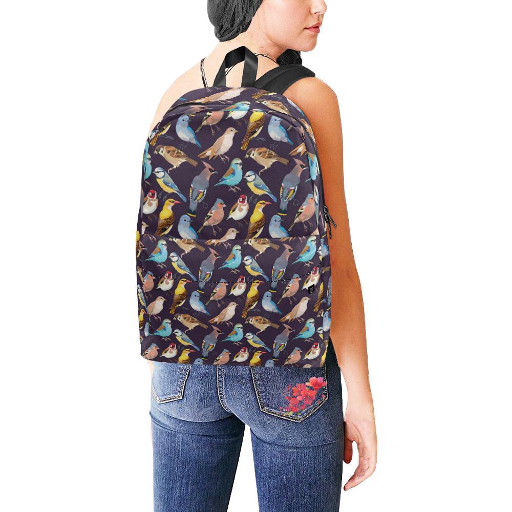 Bird Cute Print Pattern Waterproof Backpack-JTAMIGO.COM