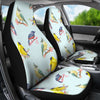 Bird Sweet Themed Print Pattern Universal Fit Car Seat Covers
