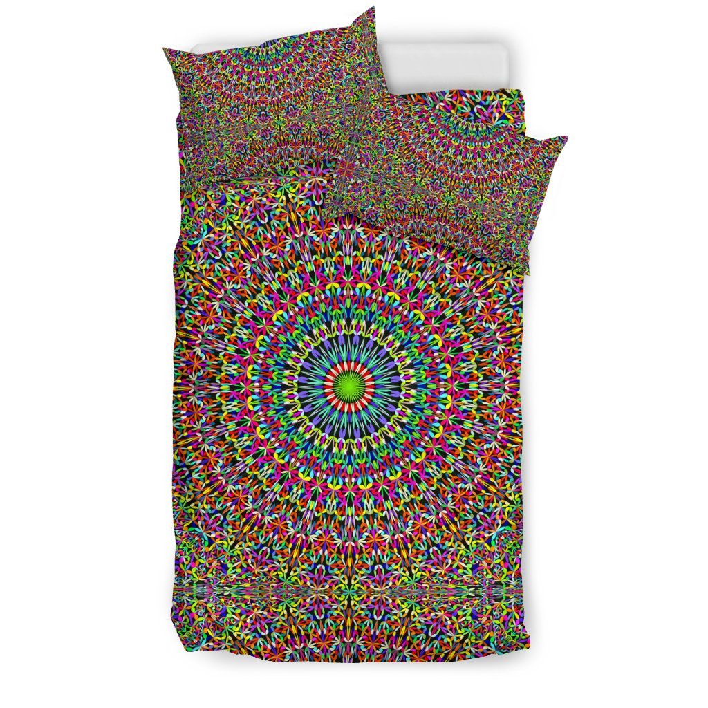 Bohemian Colorful Style Print Duvet Cover Bedding Set
