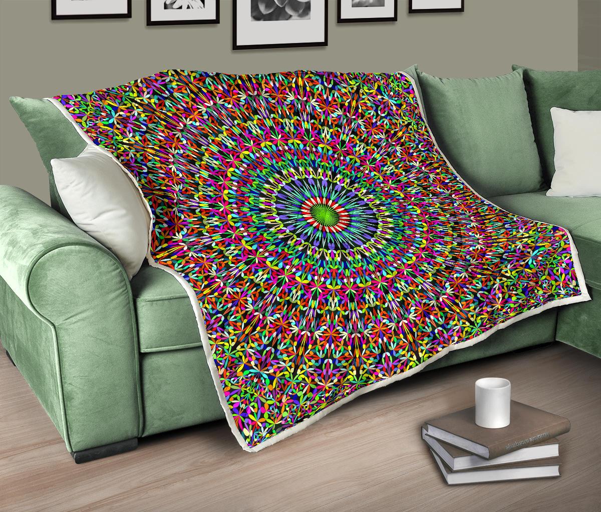 Bohemian Colorful Style Print Premium Quilt-JTAMIGO.COM