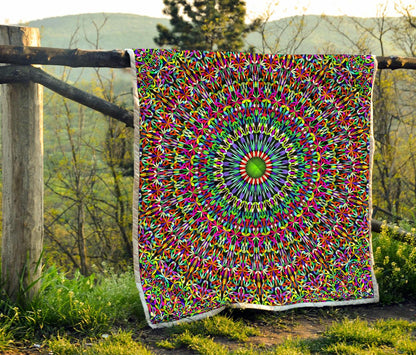 Bohemian Colorful Style Print Premium Quilt-JTAMIGO.COM