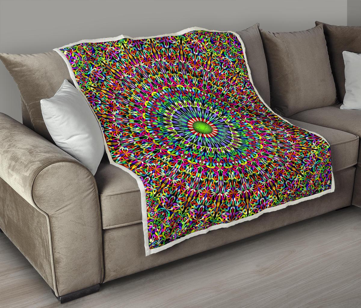 Bohemian Colorful Style Print Premium Quilt-JTAMIGO.COM