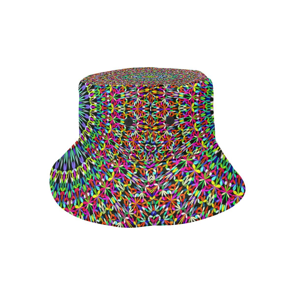 Bohemian Colorful Style Print Unisex Bucket Hat
