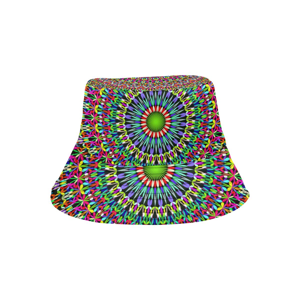 Bohemian Colorful Style Print Unisex Bucket Hat