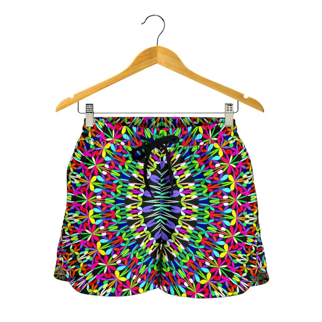Bohemian Colorful Style Print Women Shorts-JTAMIGO.COM