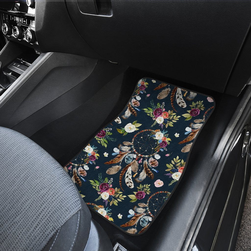 Bohemian Dream Catcher Style Print Car Floor Mats