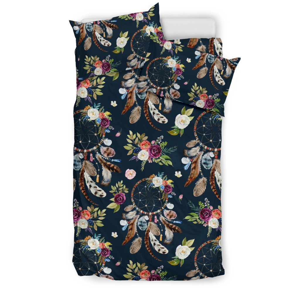 Bohemian Dream Catcher Style Print Duvet Cover Bedding Set