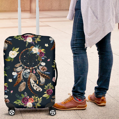 Bohemian Dream Catcher Style Print Luggage Cover Protector