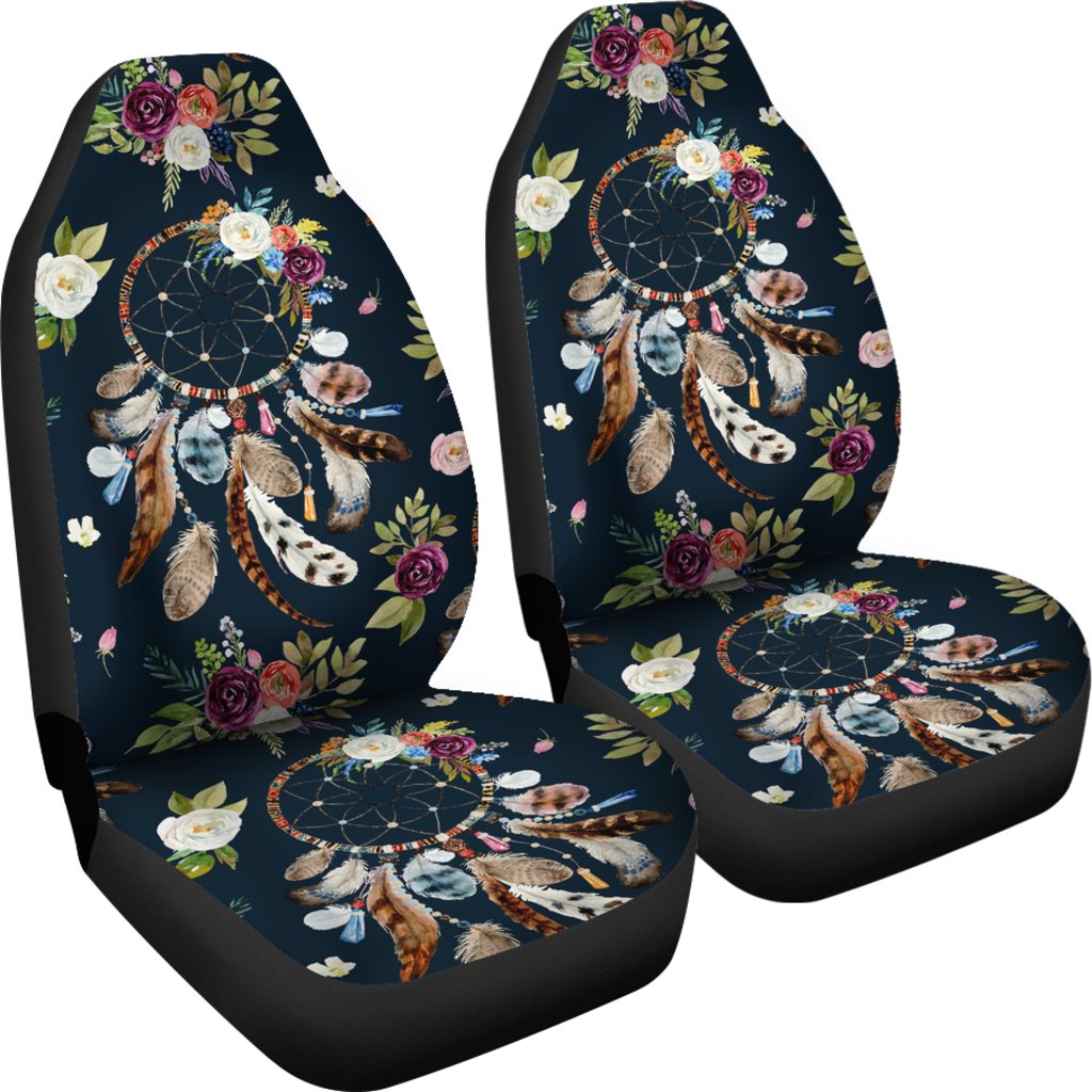 Bohemian Dream Catcher Style Print Universal Fit Car Seat Covers