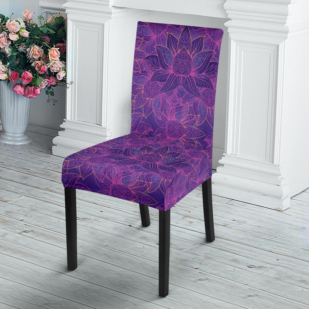 Bohemian Lotus Mandala Style Dinning Chair Slipper-JTAMIGO.COM