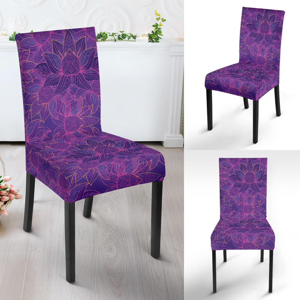 Bohemian Lotus Mandala Style Dinning Chair Slipper-JTAMIGO.COM